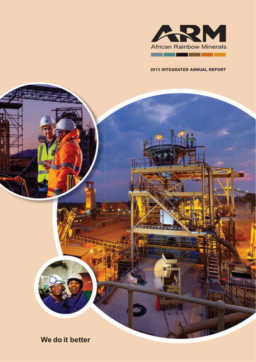 Thumbnail African Rainbow Minerals Annual Report 2013