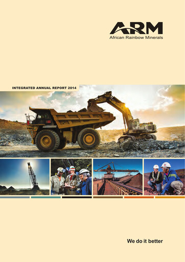 Thumbnail African Rainbow Minerals Annual Report 2014