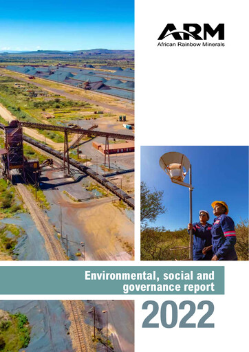 Thumbnail African Rainbow Minerals ESG Report 2022