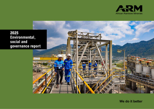 Thumbnail African Rainbow Minerals ESG Report 2025
