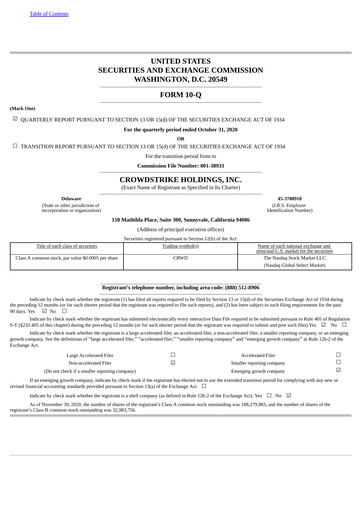 Thumbnail CrowdStrike Quarterly Report 2021-q3