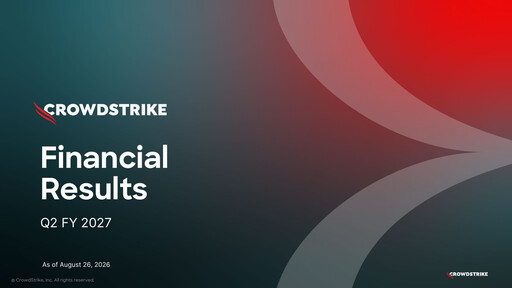 Thumbnail CrowdStrike Quarterly Report 2027-q2