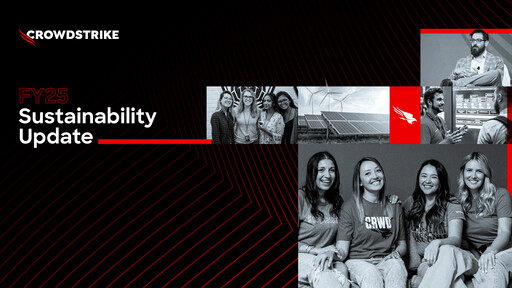 Thumbnail CrowdStrike Sustainability Report 2025