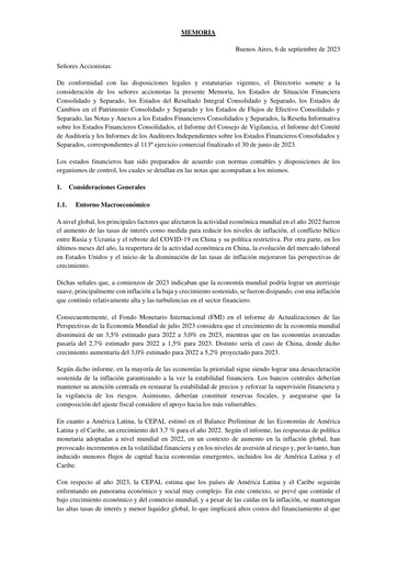Thumbnail Ferrum S.A. de Cerámica y Metalurgia Annual Report 2022-2023