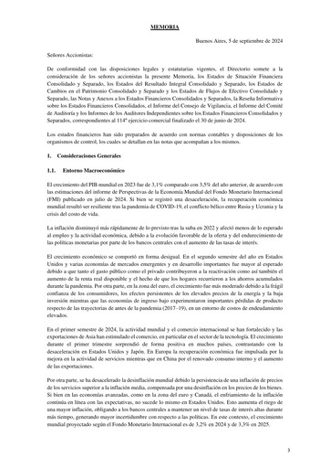 Miniature Ferrum S.A. de Cerámica y Metalurgia Rapport annuel 2023-2024