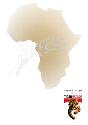 Thumbnail Tiger Brands Annual Report 2013