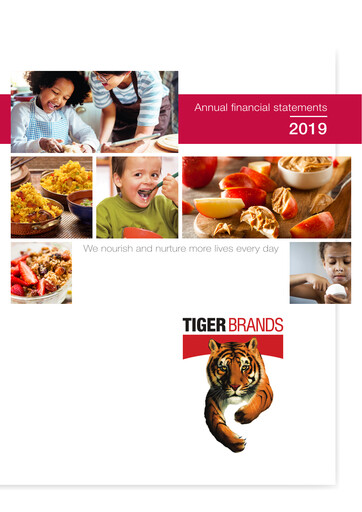Thumbnail Tiger Brands Financial Statement 2019