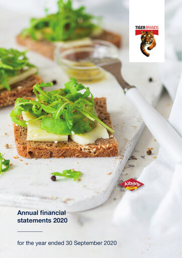 Thumbnail Tiger Brands Financial Statement 2020