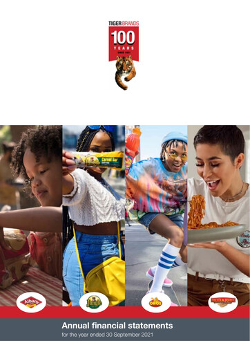 Thumbnail Tiger Brands Financial Statement fy2021