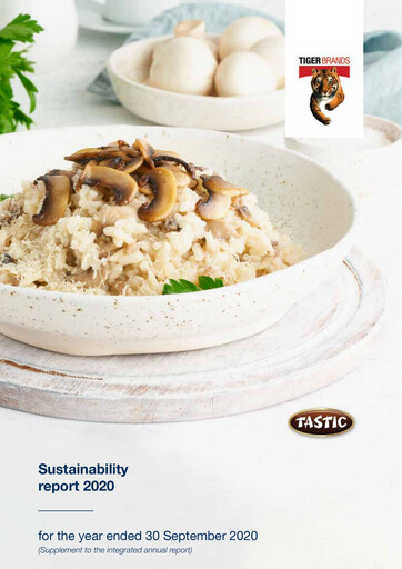 Thumbnail Tiger Brands Sustainability Report 2020