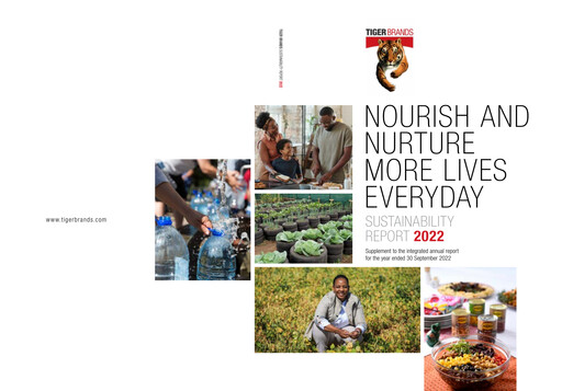 Thumbnail Tiger Brands Sustainability Report 2022