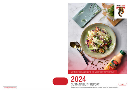 Thumbnail Tiger Brands Sustainability Report 2024