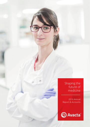 Vorschaubild Avacta Group Jahresbericht 2016