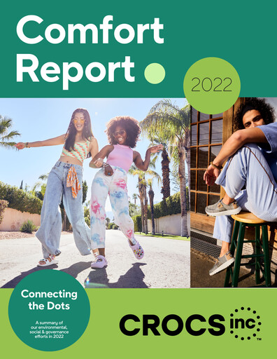 Thumbnail Crocs ESG Report 2022