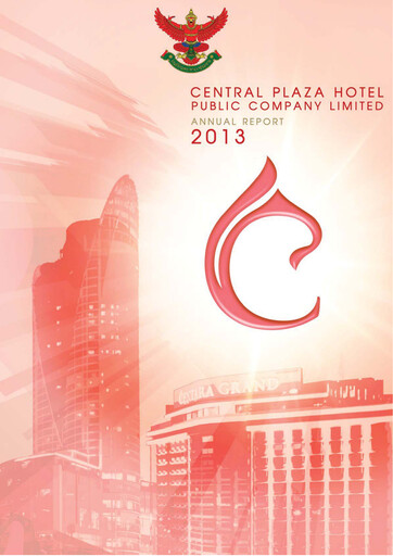 Thumbnail Central Plaza Hotel Annual Report 2013