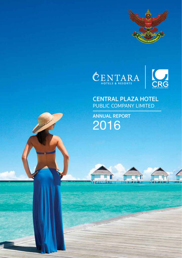 Thumbnail Central Plaza Hotel Annual Report 2016