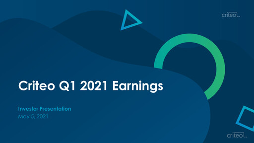 Thumbnail Criteo Quarterly Report 2021-q1