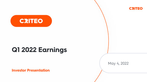Thumbnail Criteo Quarterly Report 2022-q1