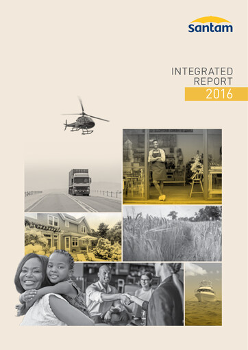 Thumbnail Santam Annual Report 2016