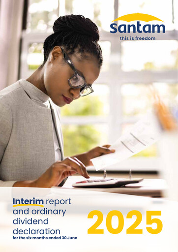 Thumbnail Santam Half-year Report 2025-h1