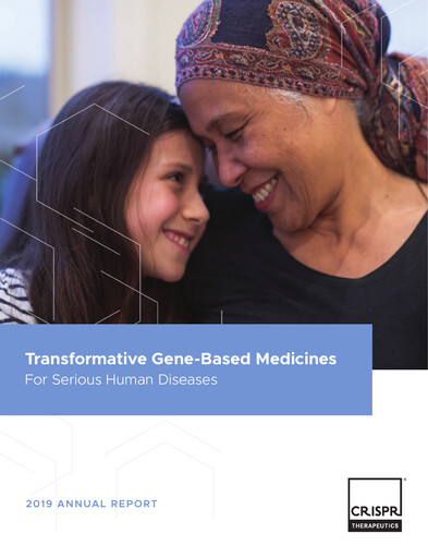 Thumbnail CRISPR Therapeutics Annual Report 2019