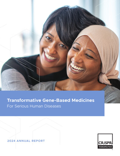 Thumbnail CRISPR Therapeutics Annual Report 2024