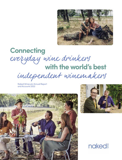 Vorschaubild Naked Wines Jahresbericht 2022