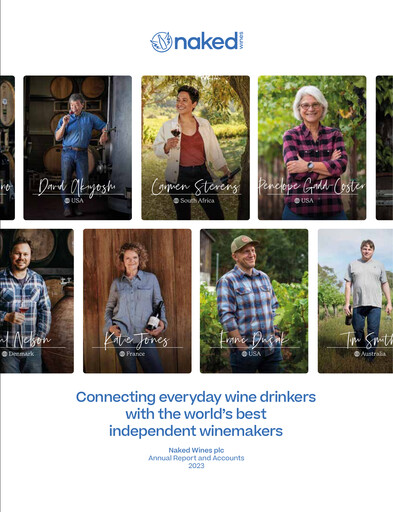 Vorschaubild Naked Wines Jahresbericht 2023
