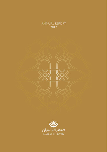 Thumbnail Masraf Al Rayan Annual Report 2012