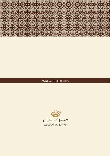 Thumbnail Masraf Al Rayan Annual Report 2015