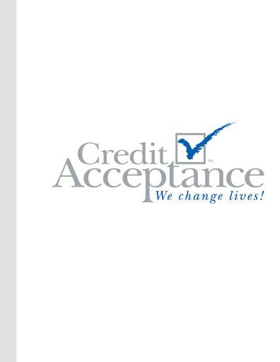 Thumbnail Credit Acceptance
 Annual Report 2001