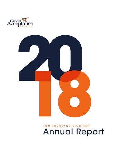 Thumbnail Credit Acceptance
 Annual Report 2018
