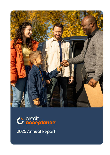 Thumbnail Credit Acceptance
 Annual Report 2025