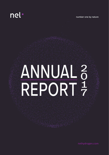 Thumbnail Nel ASA Annual Report 2017
