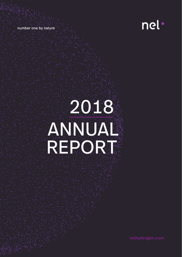 Thumbnail Nel ASA Annual Report 2018