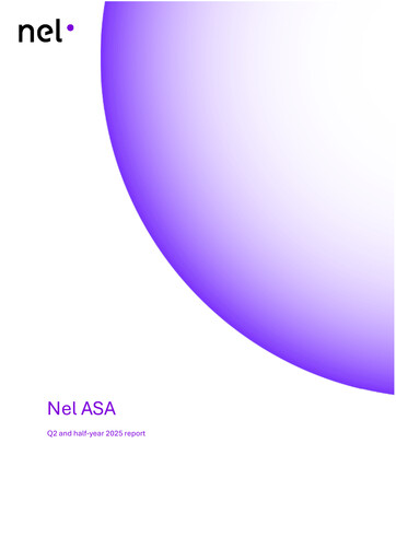 Thumbnail Nel ASA Half-year Report 2025-h1