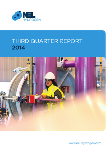 Thumbnail Nel ASA Quarterly Report 2014-q3