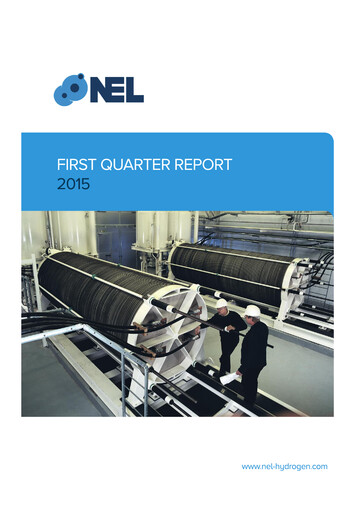 Thumbnail Nel ASA Quarterly Report 2015-q1
