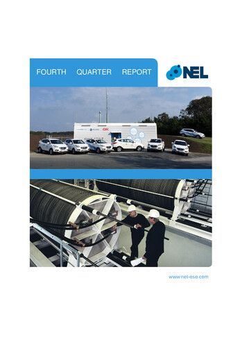 Thumbnail Nel ASA Quarterly Report 2015-q4