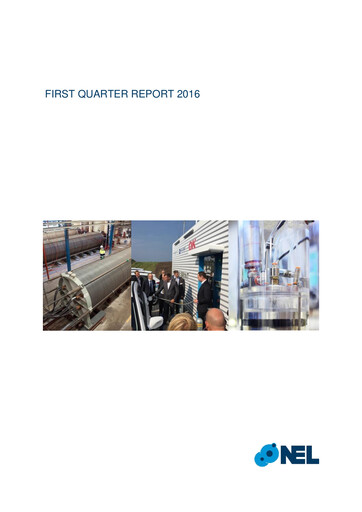 Thumbnail Nel ASA Quarterly Report 2016-q1