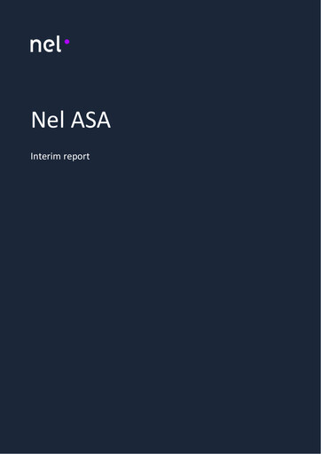 Thumbnail Nel ASA Quarterly Report 2016-q4