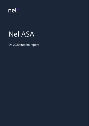 Thumbnail Nel ASA Quarterly Report 2020-q4
