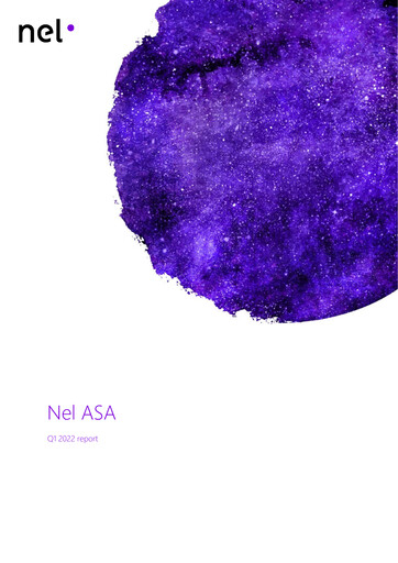 Thumbnail Nel ASA Quarterly Report 2022-q1