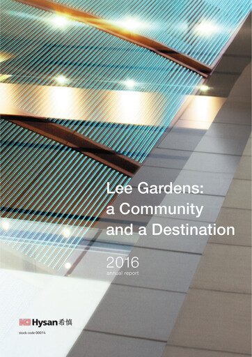 Thumbnail Hysan Development
 Annual Report 2016