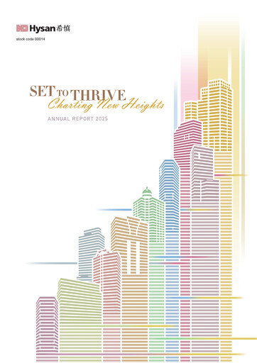 Thumbnail Hysan Development
 Annual Report 2025