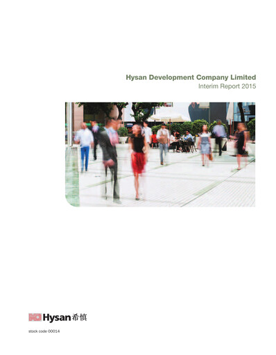 Vorschaubild Hysan Development
 Halbjahresbericht 2015-h1