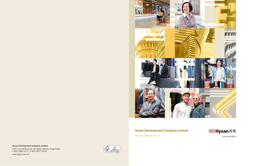 Vorschaubild Hysan Development
 Halbjahresbericht 2019-h1