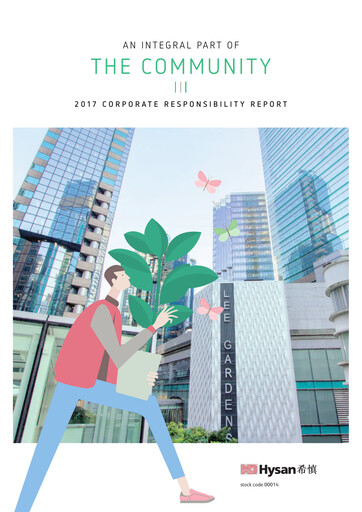 Thumbnail Hysan Development
 Sustainability Report 2017