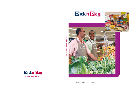 Miniature Pick n Pay Stores Rapport annuel 2009