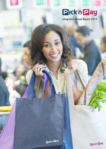 Miniature Pick n Pay Stores Rapport annuel 2014